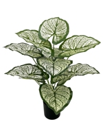 Bonsai Pothos Buatan Realistis 60cm: Tanaman Scindapsus Hijau Palsu Kecil dalam Pot untuk Dekorasi Meja Rumah Kantor