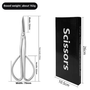Tijeras de poda para brotes de hojas, de acero, de una sola pieza, tipo bypass, 5-10 mm, grises, manuales, para diestros. - Product Image 4