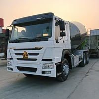 Camion malaxeur à béton HOWO 12 m³ 6x4, machine industrielle à ciment, vente chaude