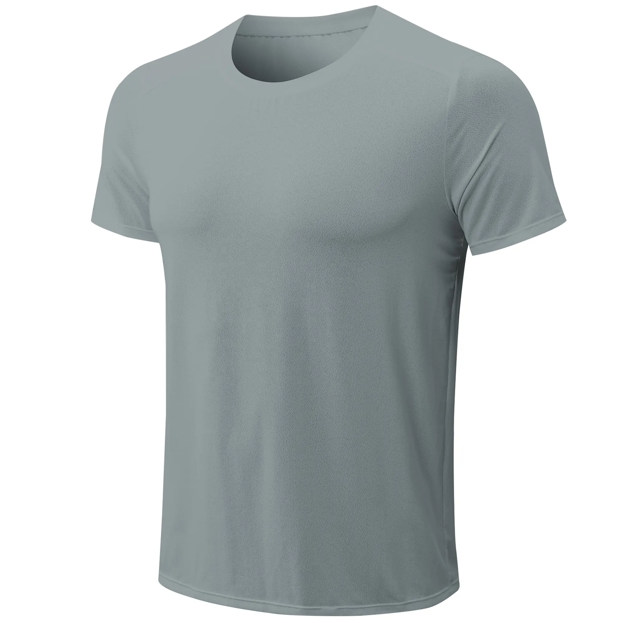 Custom Loose Men Fitness Breathable Quick Dry T-Shirts Polyester T Shirt Short Sleeve Sportswear Training Clothing