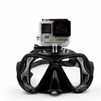 Accessoires GoPro 1900 : Masque de plongée pour caméra Mountain Dog 3+ Sj4000, Mini caméra d'action Ant Motion avec capot submersible