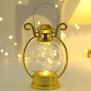 Wind Decoration Plastic Eid Moon Star Lamp <b>Battery</b> <b>Powered</b> Ramadan Led <b>Lantern</b> Decor - Product Image 2