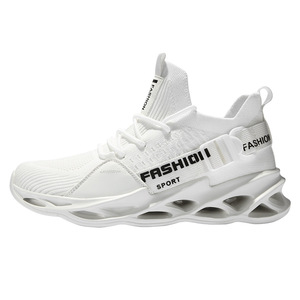 คู่สีหลากสีเรืองแสงของผู้ชายพร้อมรองเท้าผ้าใบลําลองมีสไตล์ระบายอากาศได้สบาย ๆ บินทอ <span class=keywords><strong>kyrie</strong></span> <span class=keywords><strong>irving</strong></span> - Product Image 3