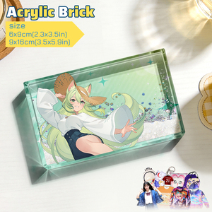 Blocco Acrilico Trasparente Personalizzato Stampato ad Alta Definizione per Merchandising di Personaggi di Giochi Premium - Product Image 1