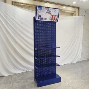 낮은 MOQ 사용자 정의 헤비 듀티 철 소매 선반 디스플레이 슈퍼마켓 단일 선반 선반 선반 소매 상점 가격 - Product Image 2