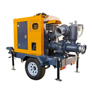 8 Inch Diesel Engine Water Pump 34HP High Flow for Agricultural Irrigation Flood <b>Control</b> OEM - Product Image 2