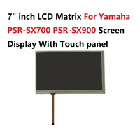 Écran LCD avec panneau tactile pour Yamaha PSR-SX900 PSR-SX700 SX900 SX700 de 7 pouces