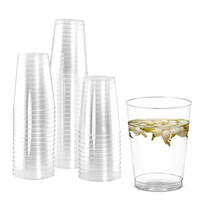 Verre à shot jetable en plastique PS de 2 oz certifié LFGB avec logo personnalisé pour la dégustation de boissons et d'aliments et l'utilisation en supermarché
