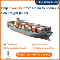 Ventilateurs sur pied : Agent maritime de Chine vers l'Espagne, DDP porte-à-porte, transitaire le plus rentable, logistique économique