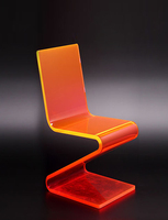 Moderner Acryl stuhl Custom Acryl Esstisch und Stuhl