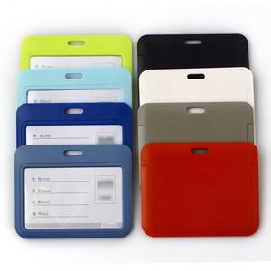 Porte-badge d'identification en PP personnalisé et durable, 3 tailles, pour événements, travail, mode, cartes de visite, vente en gros, MOQ 100 pièces - Product Image 5