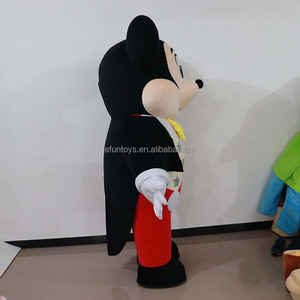 Efun-Costume de Mascotte <span class=keywords><strong>Mickey</strong></span> <span class=keywords><strong>Gonflable</strong></span> Personnalisée Professionnelle, 1 Pièce, Animal de Dessin Animé, Cosplay, Fête de Carnaval, à Vendre, quantité minimale de commande - Product Image 4