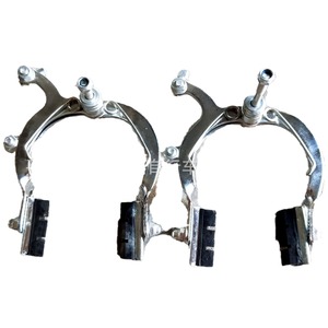 เบรกคาลิปเปอร์จักรยาน ตัวเรือนอะลูมิเนียมฟอร์จ สีดำและสีเงิน ชุดเบรกหน้าและหลัง ไม่ใช่สินค้านำเข้า - Product Image 5