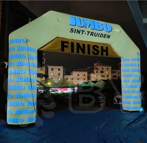 Running Fun Impresión <span class=keywords><strong>completa</strong></span> Arco al aire libre Entrada inflable Arco Start Finish Arco para eventos - Product Image 5