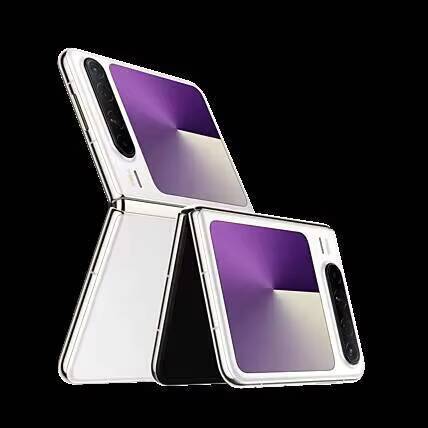 Newly arrived H-ua-w Pura X foldable 5G phone with HarmonyOS 5.0, 6.3" 1320x2120 P-lxe-Is screen, octa-core central processor,