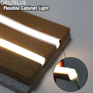 Tira de Luz LED de Neón Personalizable, DC12V/24V, 120/130 LED/M, 8mm, Luz de Cuerda de Silicona para Iluminación de Gabinetes, Estantes y Cocinas - Product Image 5