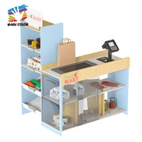 Jeu de Simulation de supermarché en bois W10A173