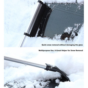 Snow Ice Scraper with Brush and