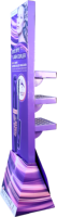 Beau présentoir de produits en carton, présentoir de maquillage en carton, présentoir pour cils et cosmétiques