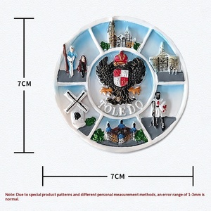 Imán <span class=keywords><strong>de</strong></span> Resina Creativo y Cultural <span class=keywords><strong>de</strong></span> Zona Turística Famosa, Recuerdo <span class=keywords><strong>de</strong></span> Viaje <span class=keywords><strong>de</strong></span> Atracción Global, Coleccionable, Diseño Moderno y Sencillo - Product Image 4