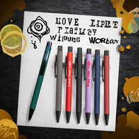 Stylo publicitaire en métal IDO PEN BP8702, faible MOQ, logo personnalisable, multifonctionnel, largeur d'écriture de 1,0 mm, gravure au laser