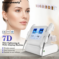 Máquina Portátil de Rejuvenecimiento de la Piel con Certificación CE, Eliminación de Papada, Estiramiento Facial, Tensado de la Piel para Salón de Belleza