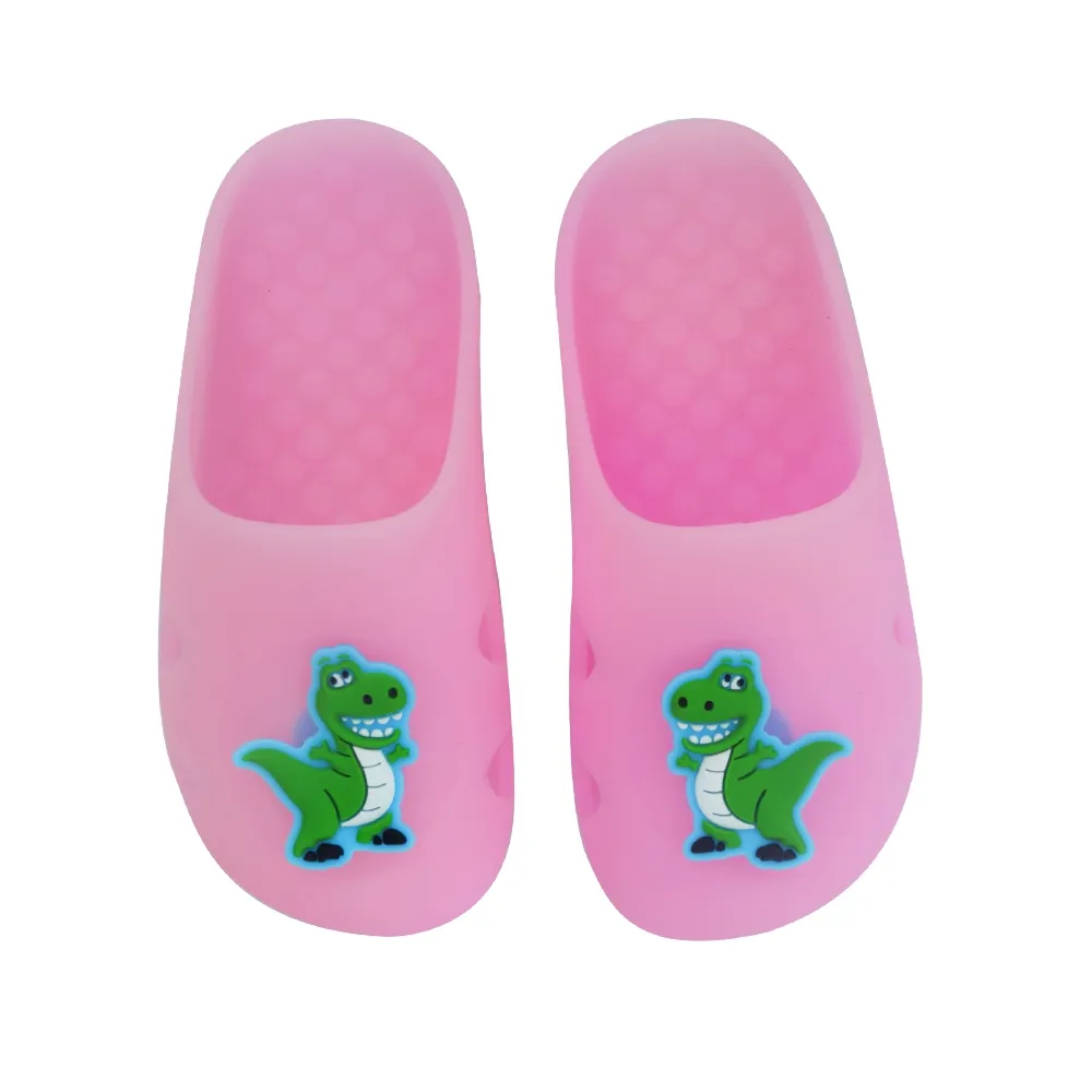 Silicone sandali rosa per bambini pantofole Per Bambini Scarpe morbide Casuali per le neonate e ragazzi