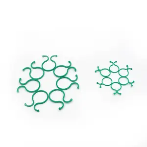 高品质植物支撑夹藤蔓支撑番茄嫁接夹塑料植物支撑夹用于植物生长