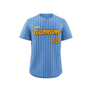 2025 Fabrieksvrije Ontwerp Goedkope Knoopsluiting Snelle Droge Witte Honkbalshirts - Product Image 4