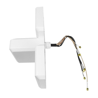 Antenne papillon multi-bandes blanche, antenne extérieure longue portée, étanche, antenne de cabinet, 4G LTE 3G 2G GSM, amplification du signal pleine bande