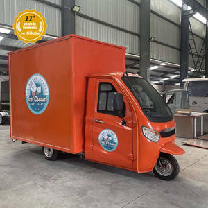 Xe ba bánh Piaggio Ape điện đa năng, làm bằng thép không gỉ, dùng để bán đồ ăn nhanh, cà phê, nước ép và khoai tây chiên - Product Image 3