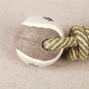 Yüksek kaliteli Pet oyuncak pamuk ipi karışık kauçuk kemikleri köpek diş çıkartma oyuncakları dayanıklı Pet yavru köpek çiğneme oyuncakları - Product Image 5