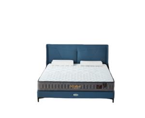 Kasur Bet Set diskon besar arang bambu Euro bantal saku atas musim semi tempat tidur rumah Ukuran Raja furnitur rumah - Product Image 1