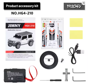 NUEVO HG4-210 1:16 Jimny 4WD, Auto RC Todoterreno, Luces LED Proporcionales, Bocina, Efecto de Humo, Listo para Usar, Metálico, para Entusiastas de los Autos RC - Product Image 3