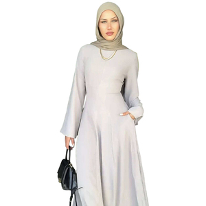 Collezione Lignes di Abbigliamento Modesto ed Elegante, Nuovo Abito Abaya Islamico per Donne, Manica Lunga, Leggero, in Poliestere - Product Image 6