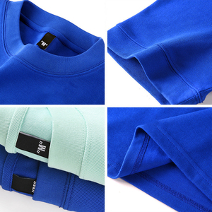 Camisetas MT2540 de Alta Resistencia, 280 GSM, Transpirables, que Absorben la Humedad, de Color Sólido, Lisas, para Hombre - Product Image 4