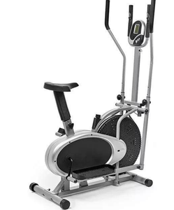 Exercice à domicile <span class=keywords><strong>fitness</strong></span> en intérieur magnétique minceur elliptique Cross Trainer machine l exercice vélo équipement de vie - Product Image 2