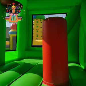 Château gonflable Nova de qualité commerciale en PVC avec toboggan, jeux d'escalade extérieur, garantie de 2 ans pour un plaisir rebondissant - Product Image 3