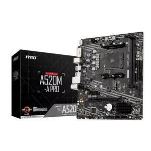 Placa Base para Juegos MSI A520M-A PRO, Nueva, al por Mayor, A520M-A PRO AM4 A520 6Gb/s USB 3.0 ATX 64GB DDR4 Doble Canal - Product Image 1