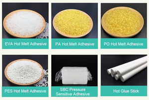 Adhésif thermofusible jaunâtre PSA pour sacs à bulles <span class=keywords><strong>express</strong></span> et sacs de coursier, 20 kg, pour la construction et le travail du bois - Product Image 4