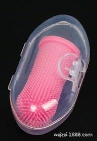 Universale pieghevole in <span class=keywords><strong>Silicone</strong></span> spazzolino da denti per il gatto e il cane tartaro di pulizia per la cura orale spazzola per la toelettatura nell'uso del bagno - Product Image 6