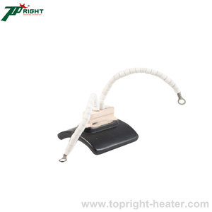 Élément chauffant en céramique thermoformé en <span class=keywords><strong>plastique</strong></span> à réponse rapide, incurvé, 220 V, 200 W, panneau chauffant infrarouge en céramique - Product Image 5