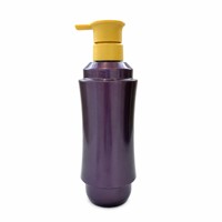 Bouteille de conditionneur légère en PET de 500 ml avec bouchon pompe, impression sérigraphique couleur personnalisée pour savon liquide et distribution de cosmétiques