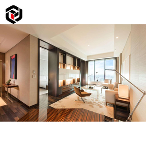 Set Completo di Camera da Letto Moderno in Legno Impiallacciato su Misura, Grado E1, per Appartamenti e Hotel a <span class=keywords><strong>4</strong></span> Stelle - Product Image 5