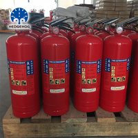 Extincteur à poudre sèche ABC de haute qualité, en acier au carbone, avec capuchon rouge, équipement anti-incendie