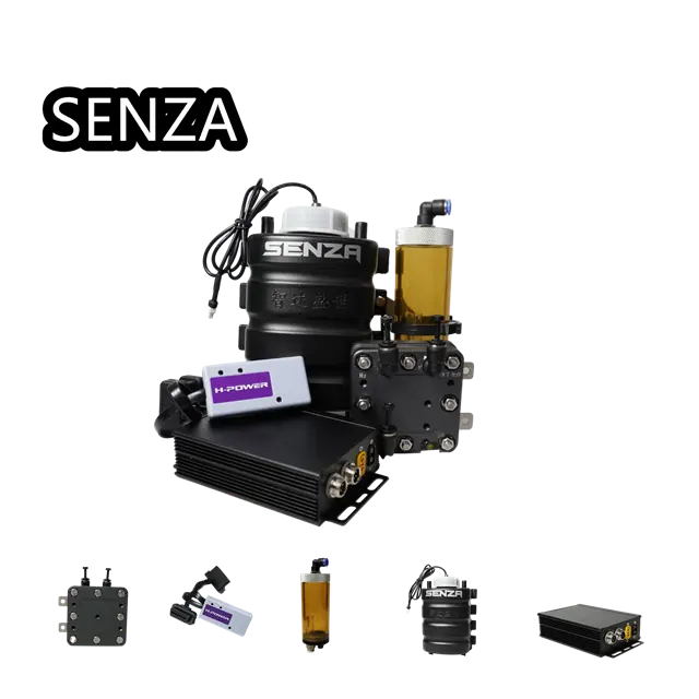 SENZA personalizzato piccolo generatore di Gas HHO macchina per elettrolisi dell'acqua generatore di idrogeno ossigeno per auto