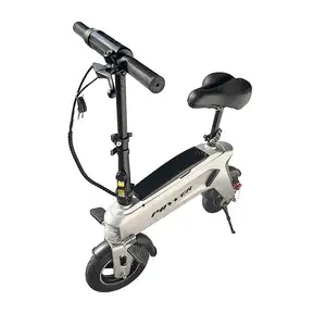 Trottinette électrique pliable à moteur 350w et pneu rempli d'air de 10 pouces à prix compétitif pour adultes