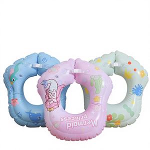 Nouvelle bouée de natation pour enfants 2024, bouée d'aisselle, double airbag, bébé de 0 à 3 ans, garçons et filles, protection de l'environnement, bouée en PVC - Product Image 1