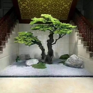 Grand Bonsaï Unique en Cèdre Japonais, Magnifique Arbre d'Olivier Artificiel en Plastique, Grand Arbre Banyan - Product Image 2
