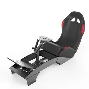 Racing Wheel Stand with Seat Gaming Chair Driving Simulator for All Logitech G923 G29 G920 Thrustmaster PS4